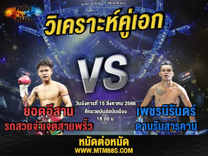 วิเคราะห์มวยวันนี้